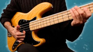 Cours de basse, je débute le slap, technique du tiré, tablature, tuto, débutant