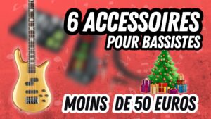 idées cadeaux pour bassistes, accessoires, pas cher