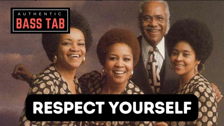 staple singers, respect yourself, bass cover, tablature